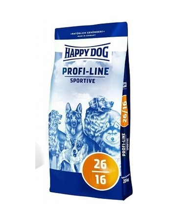 Croquettes chiens Happy Dog Profiline Sportive 26/16