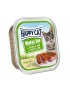 12 Pâtées Happy Cat Volaille Agneau 100g