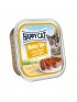 12 Pâtées Happy Cat Boeuf Lapin 100g