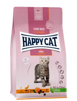 Croquettes chats Happy Cat Junior sans céréales